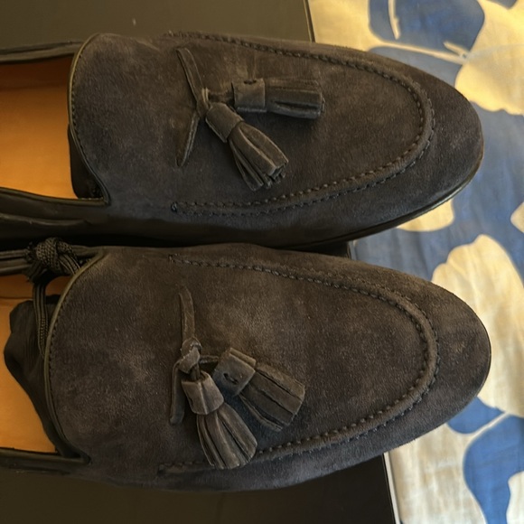 Ralph Lauren Men’s Chessington Suede Penny Loafer - Picture 2 of 4